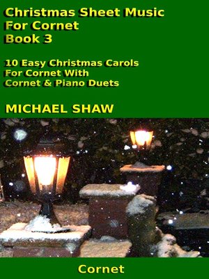 cover image of Christmas Sheet Music For Cornet
